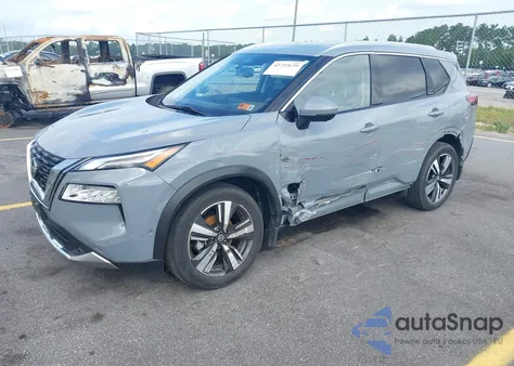 2021 Nissan Rogue Platinum Intelligent Awd from USA, damaged, VIN JN8AT3DDXMW320962